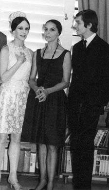 Belinda Wright, Alicia Alonso, Željko Jureša, KUba, 1967