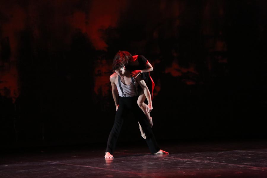 Antonella Albano i Roberto Bolle; Serenata (Cantata), kor. Mauro Bigonzetti, gl. Amerigo Ciervo; Baletni gala koncert 2024., foto: Facebook HNK-a u Zagrebu