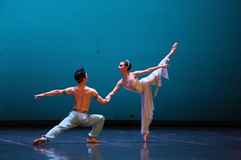 Takuya Sumitomo i Anamarija Marković – Baletni gala koncert, HNK u Zagrebu, 8. studenoga 2022., foto: Ines Novković