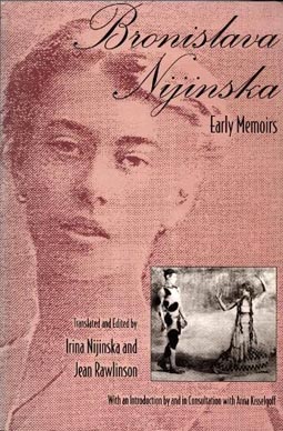 NAslovnica autobiografsje knjige Rane uspomene (Early Memories) Bronislave Nižinske