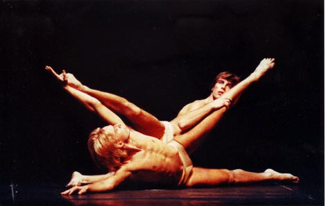 Svebor Sečak i Dubravko Kolšek - Francis Poulenc, Kain i Abel, kor. Vlasto Dedovič, Baletna večer, HNK u Zagrebu, 1989.