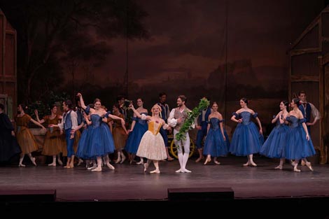 Hrvatsko narodno kazalište Split: Adolphe Adam, Giselle, kor. i red. Mirna Sporiš Miani (prema Julesu Perrotu, Jeanu Coralliju i Mariusu Petipau), foto: Mario Buličić