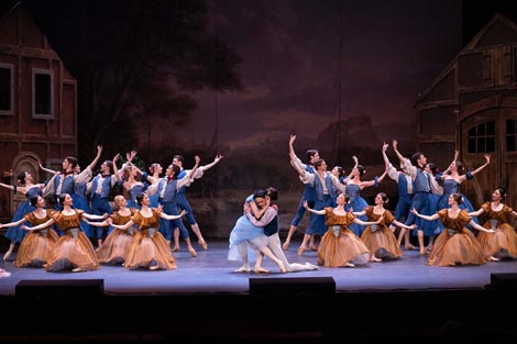 Hrvatsko narodno kazalište Split: Adolphe Adam, Giselle, kor. i red. Mirna Sporiš Miani (prema Julesu Perrotu, Jeanu Coralliju i Mariusu Petipau), foto: Mario Buličić