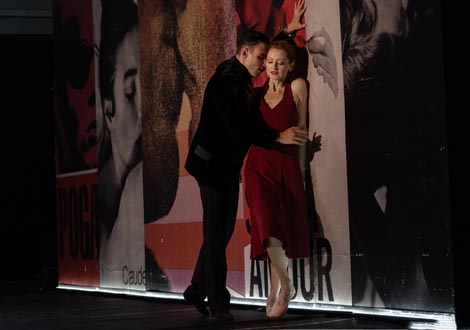 Hrvatsko narodno kazalište Split: Gospođa Bovary, kor. Valentina Turcu, foto: Nemi Bulat