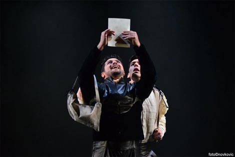 Hrvatsko narodno kazalište u Zagrebu: William Shakespeare / Leo Mujić, Hamlet, kor. i red. Leo Mujić, foto: © Novkovic