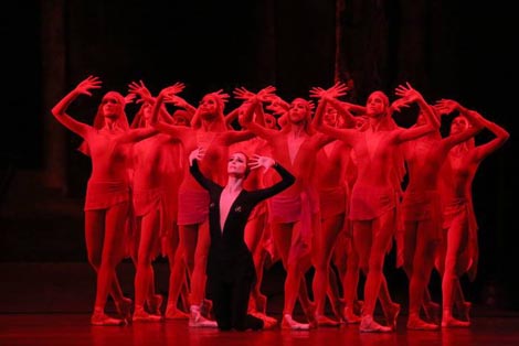 Svetlana Zakharova (Kraljica Mekhmene Banu); Akademski državni teatar Boljšoj, Moskva: Legenda o ljubavi, kor. Jurij Grigorovič, foto: © Damir Yusupov, facebook
