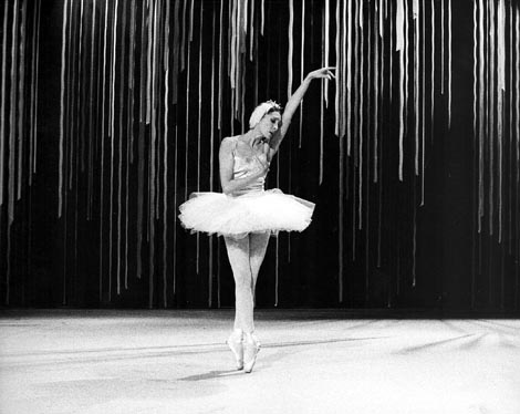 Maja Bezjak u baletu Smrt labuda (1975. ili 1976.)