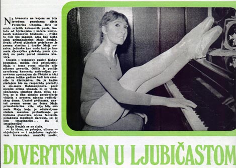 Maja Bezjak, Start, 1972.