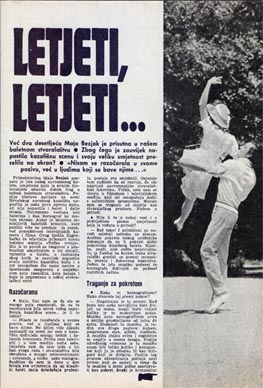 Maja Bezjak, Studio, 1974.