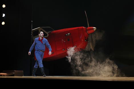 Ali Tabbouch (Pilot); Hrvatsko narodno kazalište Ivana pl. Zajca, Rijeka: Mali princ, kor. Lukas Zuschlag, glazba Aleksandra Naumovski Potisk, foto: Facebook HNK Ivana pl. Zajca, Rijeka
