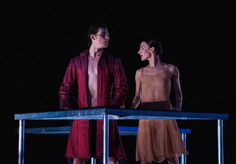 MAtea Milas i Aubin Le Marchand; HNK Split, Don Juan, kor. Thierry Malandain, foto: Arhiva HNK Split, 2021.