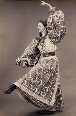 Patricia Deane-Gray u baletu Svatovac, 1960.