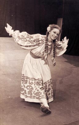 Prvi nastup Patricije Deane-Gray u Splitu u baletu Đavo u selu, 1953.