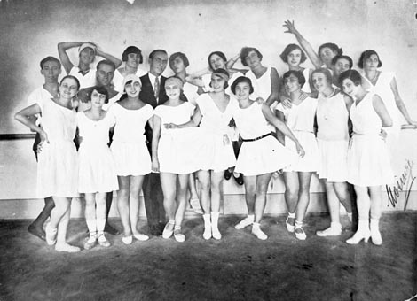 Balet Hrvatskog narodnog kazališta u Zagrebu oko 1930.